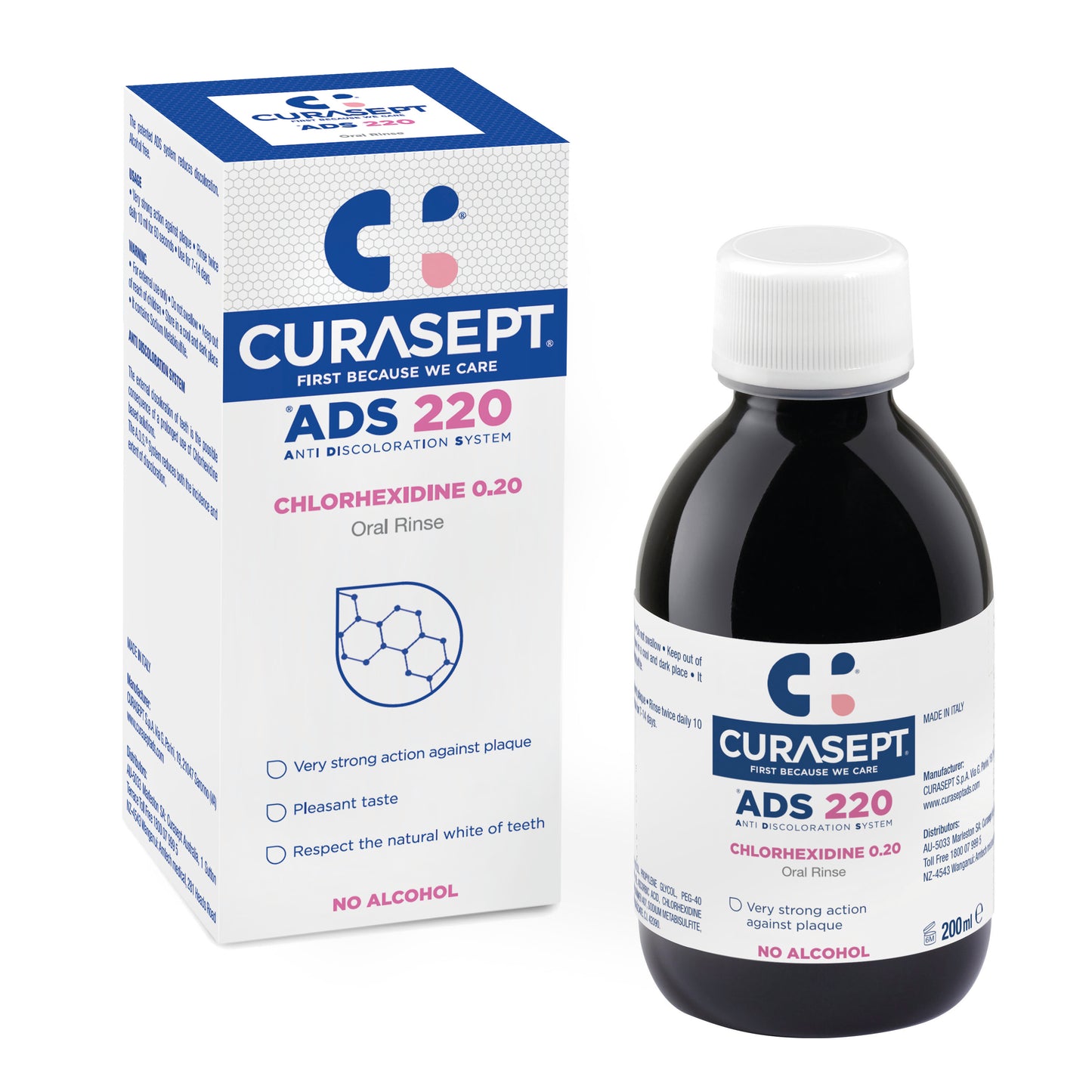 Curasept 0.20% Mouth Rinse 200ml (code ADS220)